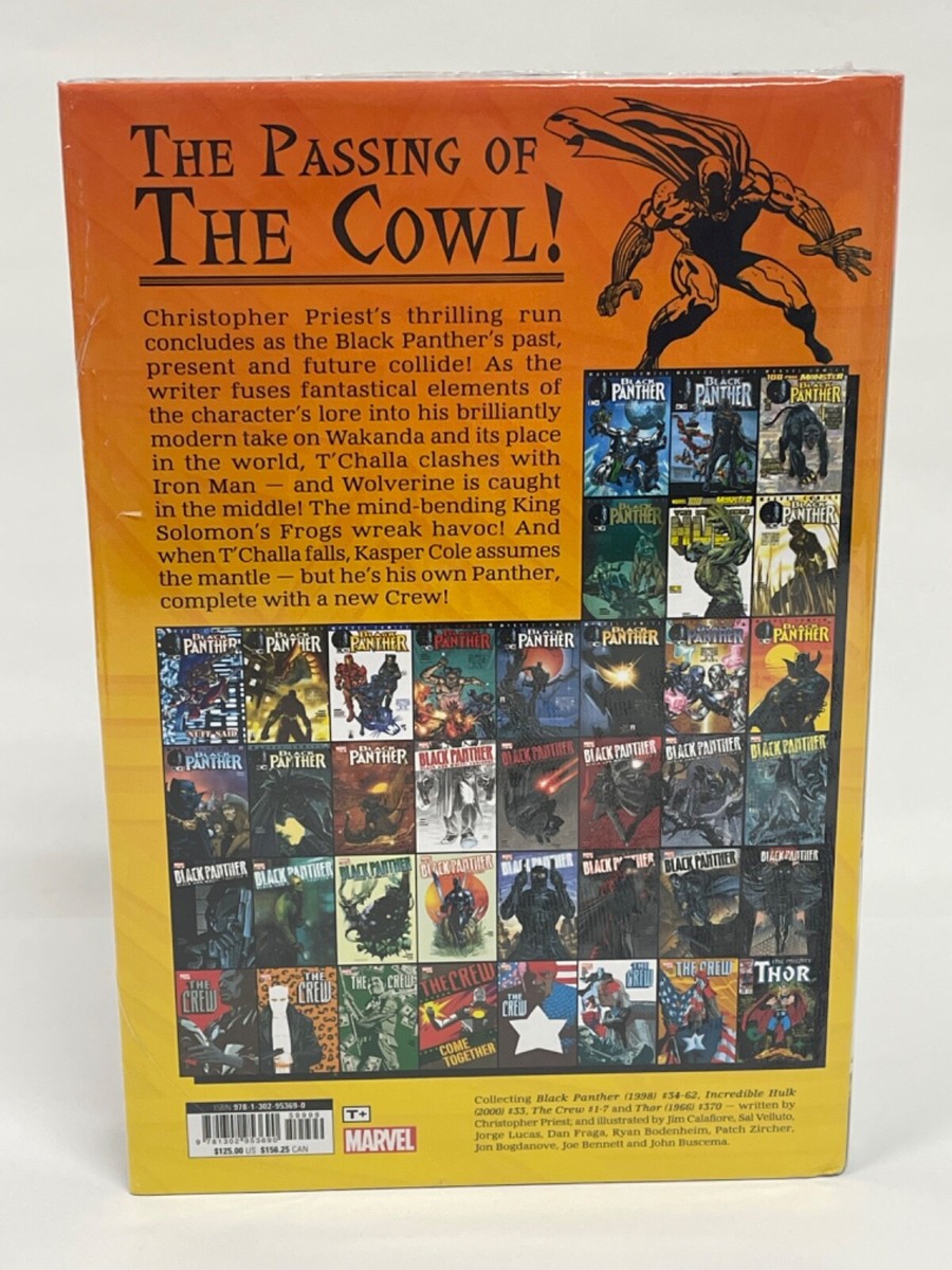 Black Panther by Christopher Priest Omnibus Vol 2 VELLUTO COVER
