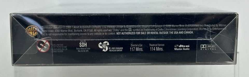 Terminator Salvation Directors Cut in Best Buy Exclusive LE Skull Case *Sealed* - Image 4 of 4