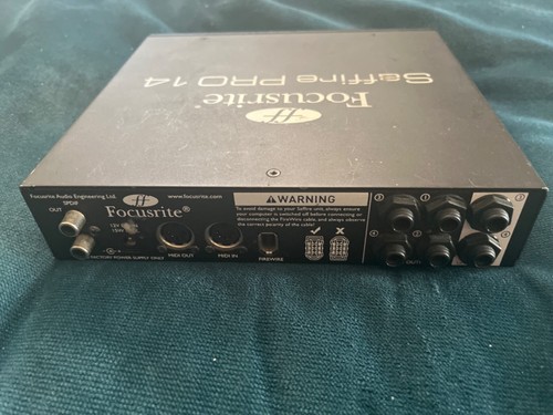 Focusrite Saffire PRO 14 FireWire Interface. Used Good Condition - Picture 6 of 6