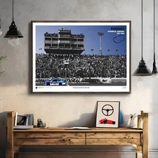 Dale Earnhardt Jr. Racing Poster NASCAR Phoenix Raceway Wall Art Print Fans Gift