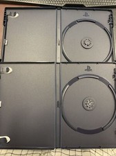 Pack Of 2 Original Sony PS2 Replacement Game Cases ps-logo 2- disc- ps2