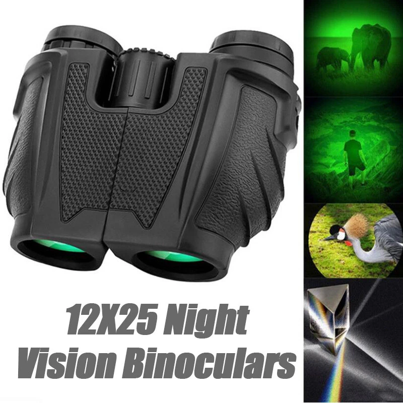 Portable 12X25 Professional Binoculars Outdoor Night Vision