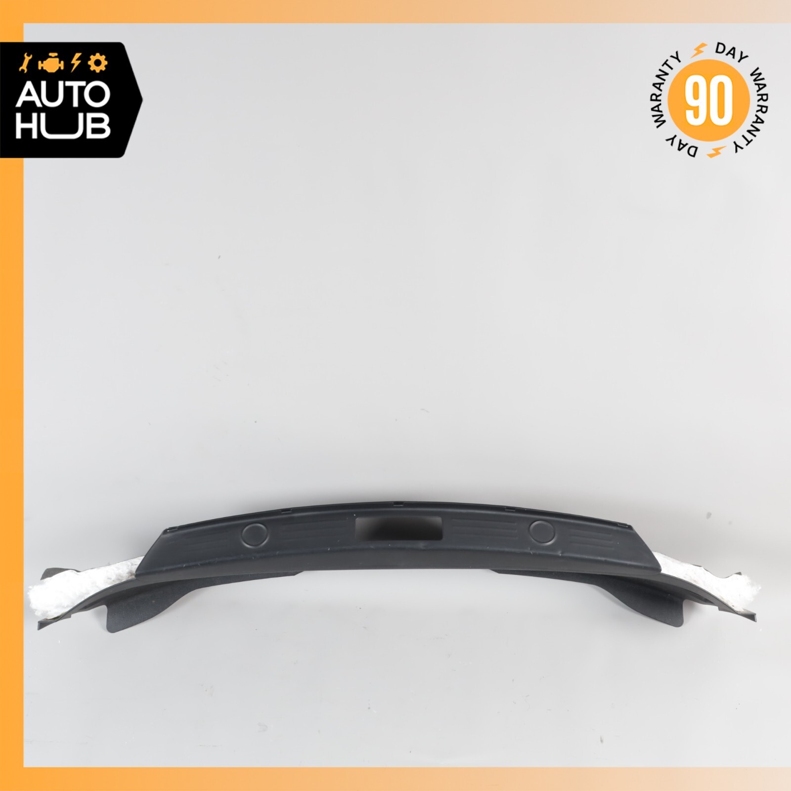 03-10 Bentley Continental GT GTC Gate Trunk Lock Cover Sill Scuff Panel Trim OEM