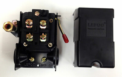 Heavy Duty Replacement Pressure Switch. Single Port. 95-125 PSI