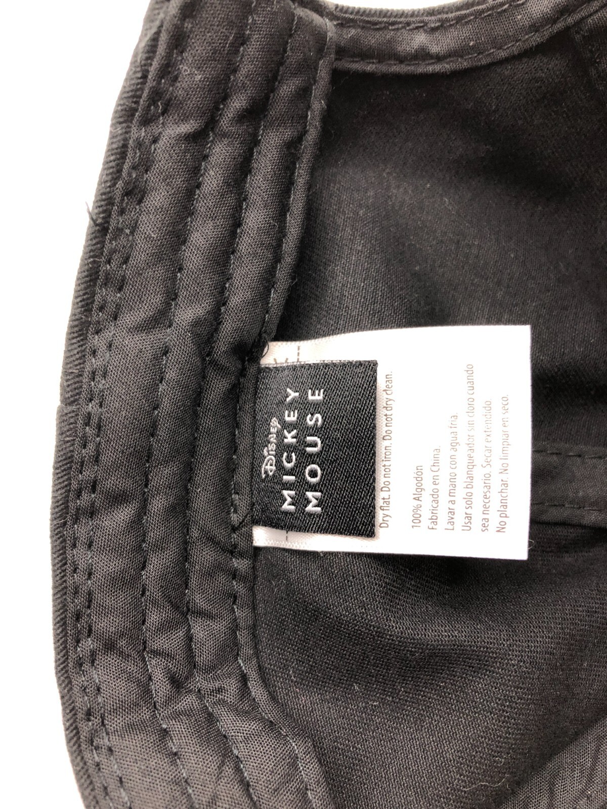 Disney Mickey Mouse Patch Baseball Cap Black Unis… - image 10