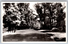 Vintage RPPC Real Photo Postcard The Backs Cambridge Walter Scott H184