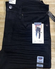 DENIZEN from Levi's Men's 286 Slim Fit Taper Jeans - Cruise Black Size 34X30