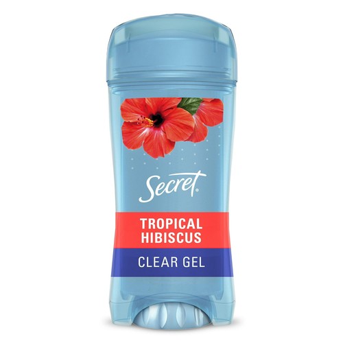 Secret Clear Gel Tropical Hibiscus, Antiperspirant and Deodorant for Women 2.6oz