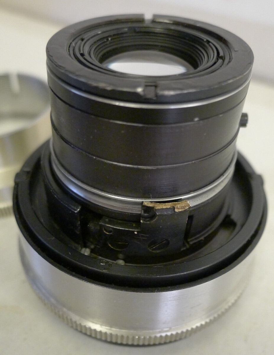 Tessar1；2.8f=50mmTCarlZeissJena Carl Zeiss Jena Tessar 1:2.8 f-50 lens - Missing Mount Part