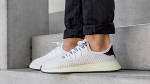 adidas deerupt white yellow