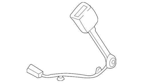 Hebilla exterior para Ford F-250/350 Super Duty, F-150 2015-2022 (N/P FL3Z-1661202-AD)