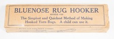 Vintage Bluenose Rug Hooker For Hooked Yarn Tugs Very Good used condition ST534