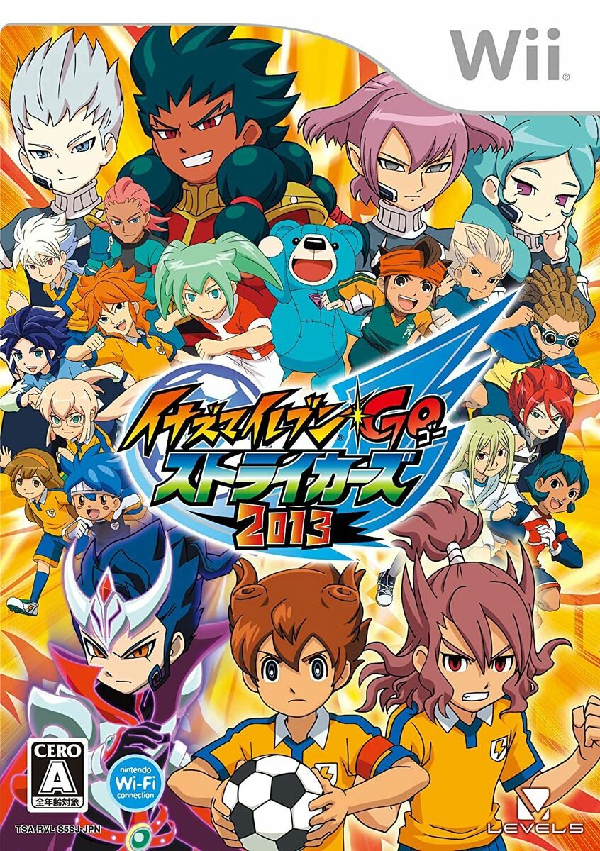 USE Level 5 Inazuma Eleven Go: Strikers 2013 Wii Region Code NTSC-J japan  game