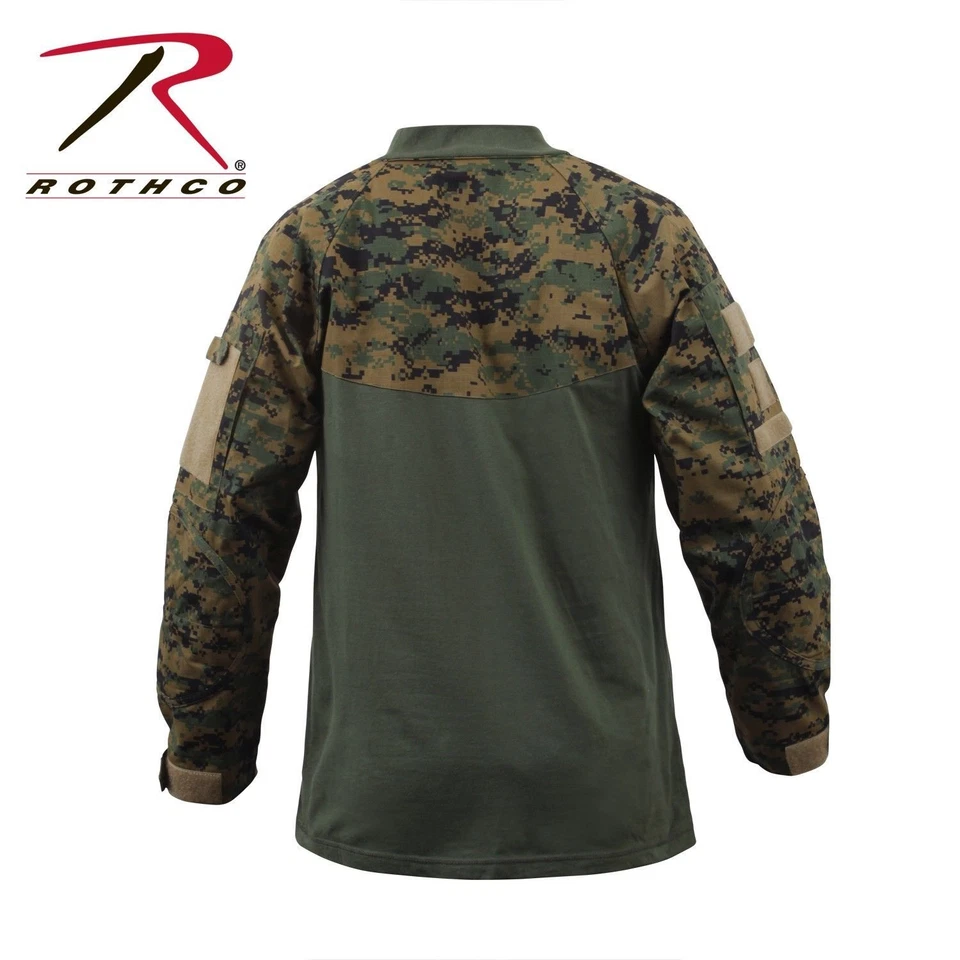 Camisa de Combate ROTHCO Bosque Digital Camuflaje Estilo 90005 Tallas S a 3XLarge Foto 2 de 2