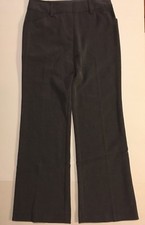 Amy Byer Solid Gray Dress Holiday Casual Long Pants 8