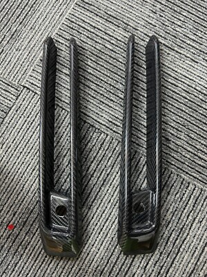 DRY Carbon Front Bumper Fog Lamp Cover For Mercedes G-Class W463A W464 G63 AM G