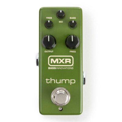MXR M281 Thump Bass Guitar Preamp EQ Compact Mini Bass Effects Pedal