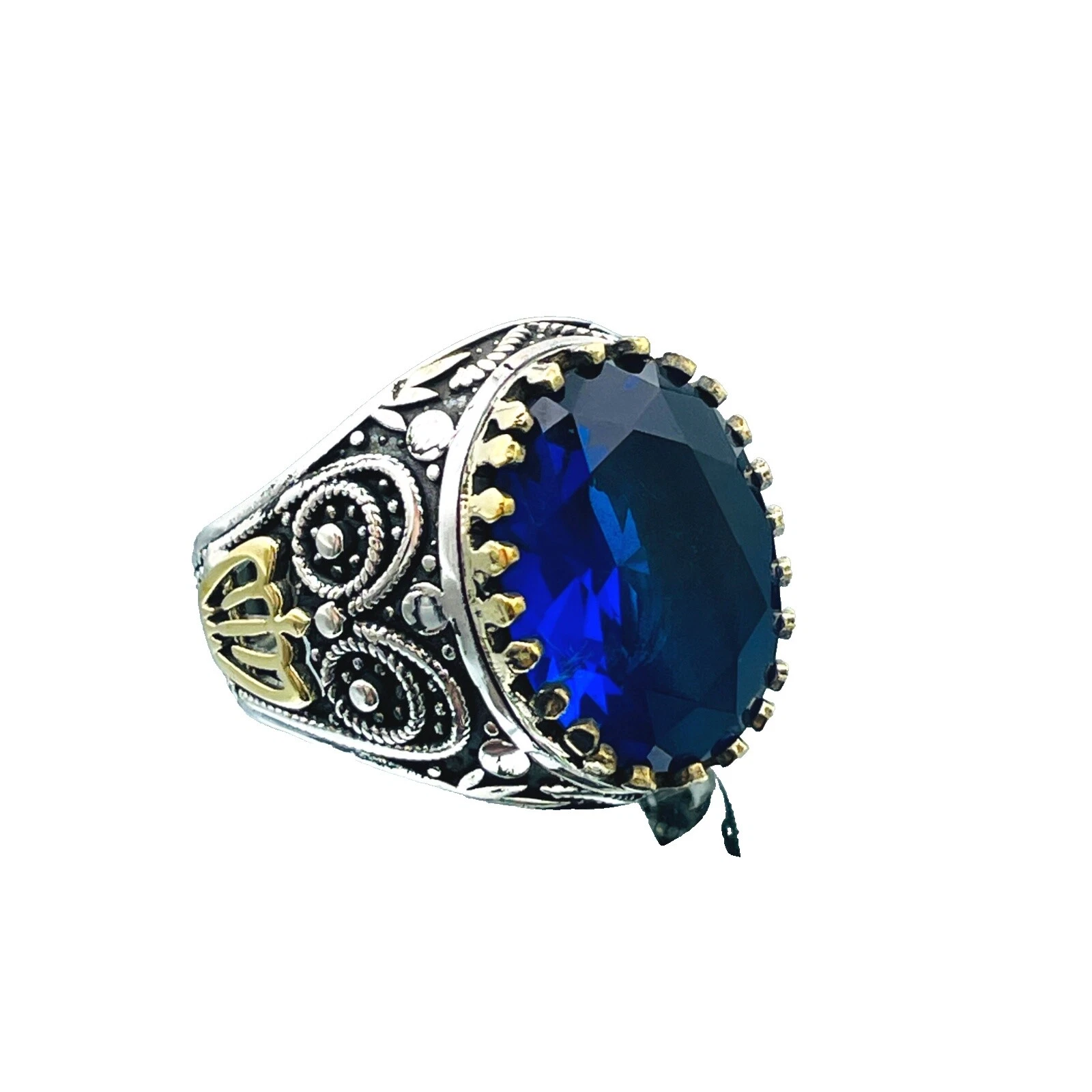 Skeletons & Skulls Sapphire Rings for Men