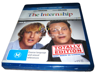 The Internship - Owen Wilson - Blu-Ray - New Sealed - Region B
