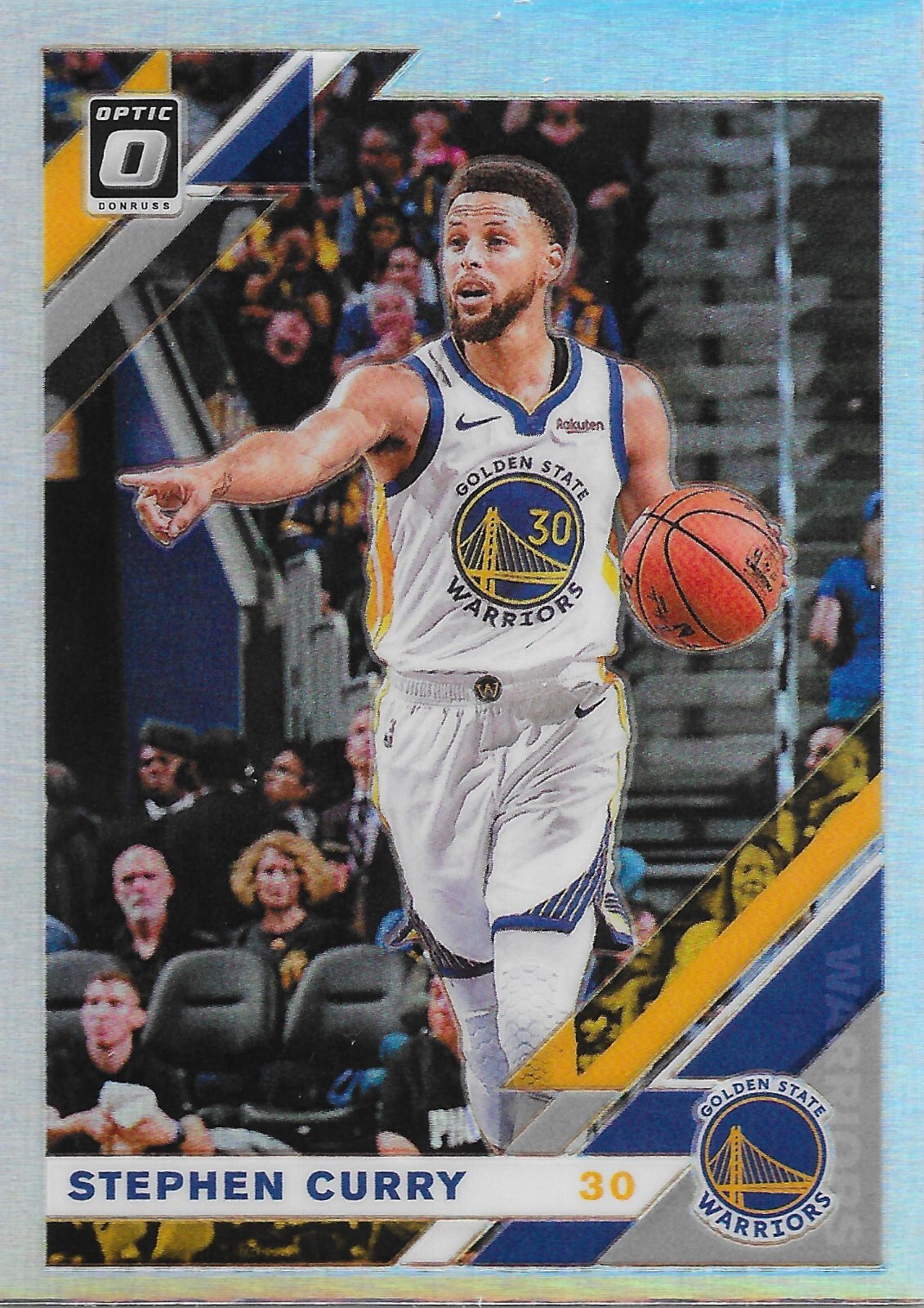 2019-20 Donruss Optic Stephen Curry Silver Prizm #8