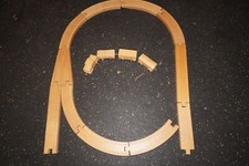 Vintage Brio Wooden Train and Track
