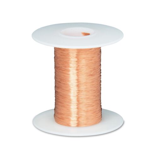 41 AWG Gauge Enameled Copper Magnet Wire 2 oz 5090' Length 0.0030" 155C Natural - Afbeelding 1 van 1