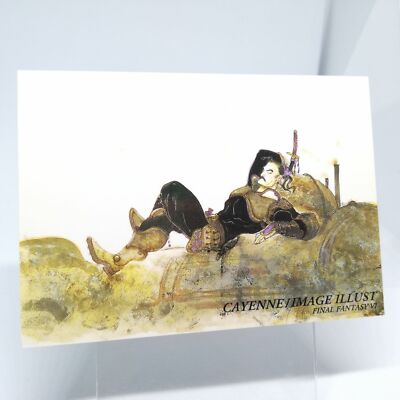 321 CAYENNE IMAGE ILLUST Final Fantasy 6 Ⅵ Card Art Museum