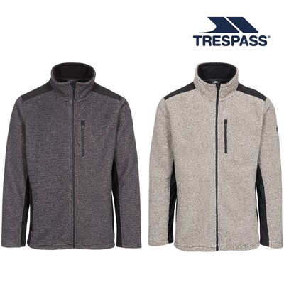 Trespass Herren Vliesjacke mit durchgehendem Reißverschluss weiblich zu Fuß Freizeit Faratino
