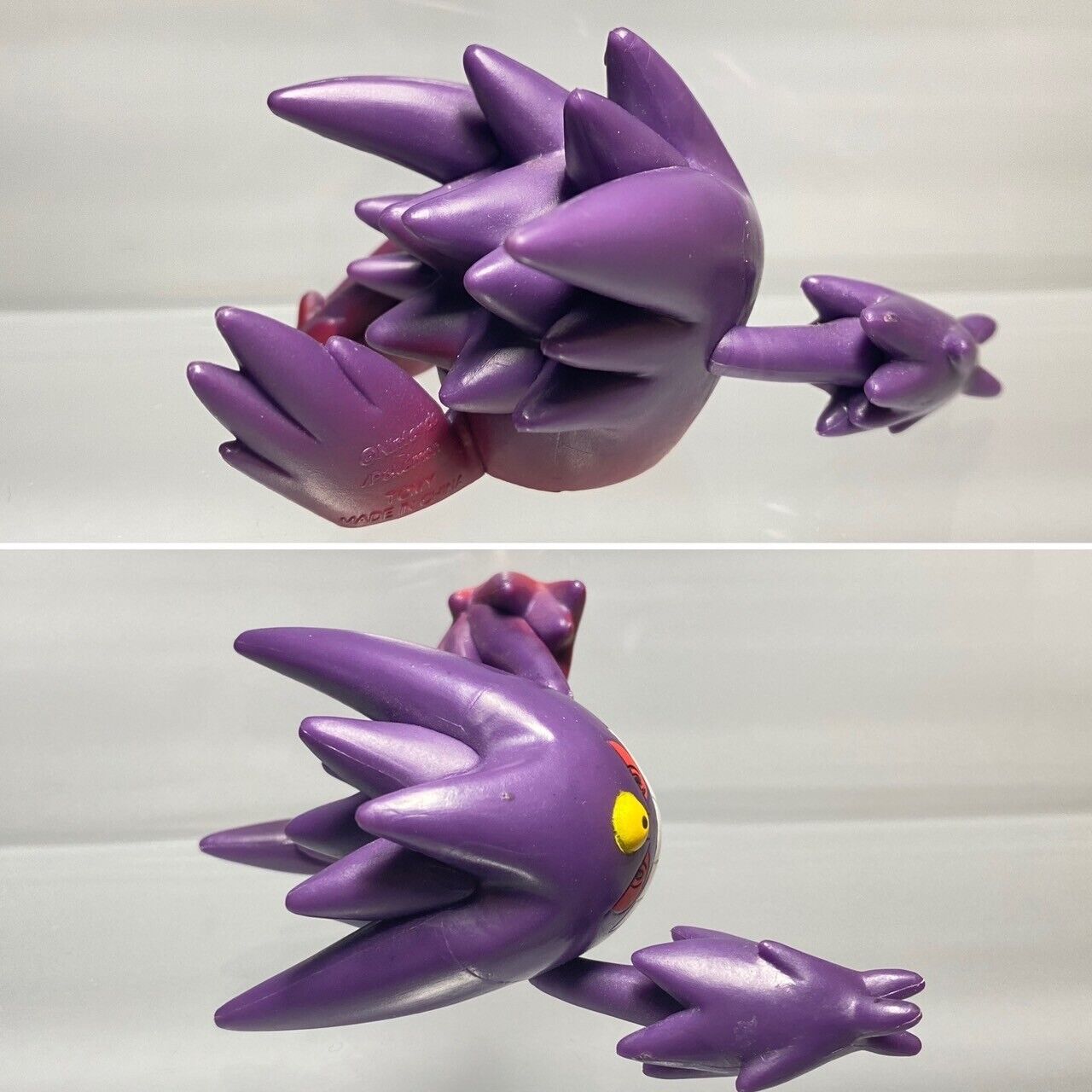 Tomy Genuine Pokemon Super Evolution Mega Gengar Flash Hand-run Pokemon  Ornament Set