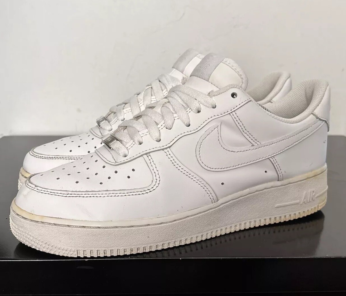 NIKE Air Force 1 '07 'White' UK size 8 315122-111 | eBay