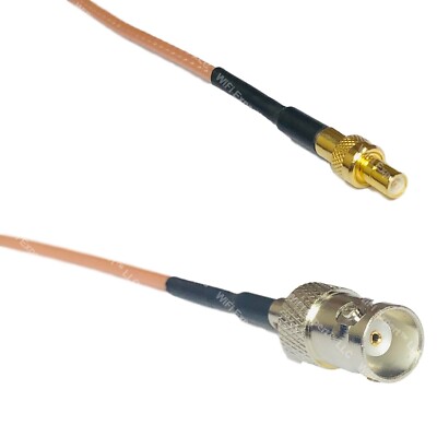 RG316 SMB MALE to BNC FEMALE RF Cable Rapid-SHIP LOT