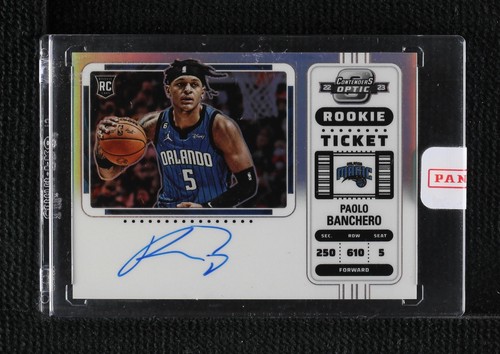 2022-23 Panini Contenders Optic Prizm Uniformity Paolo Banchero