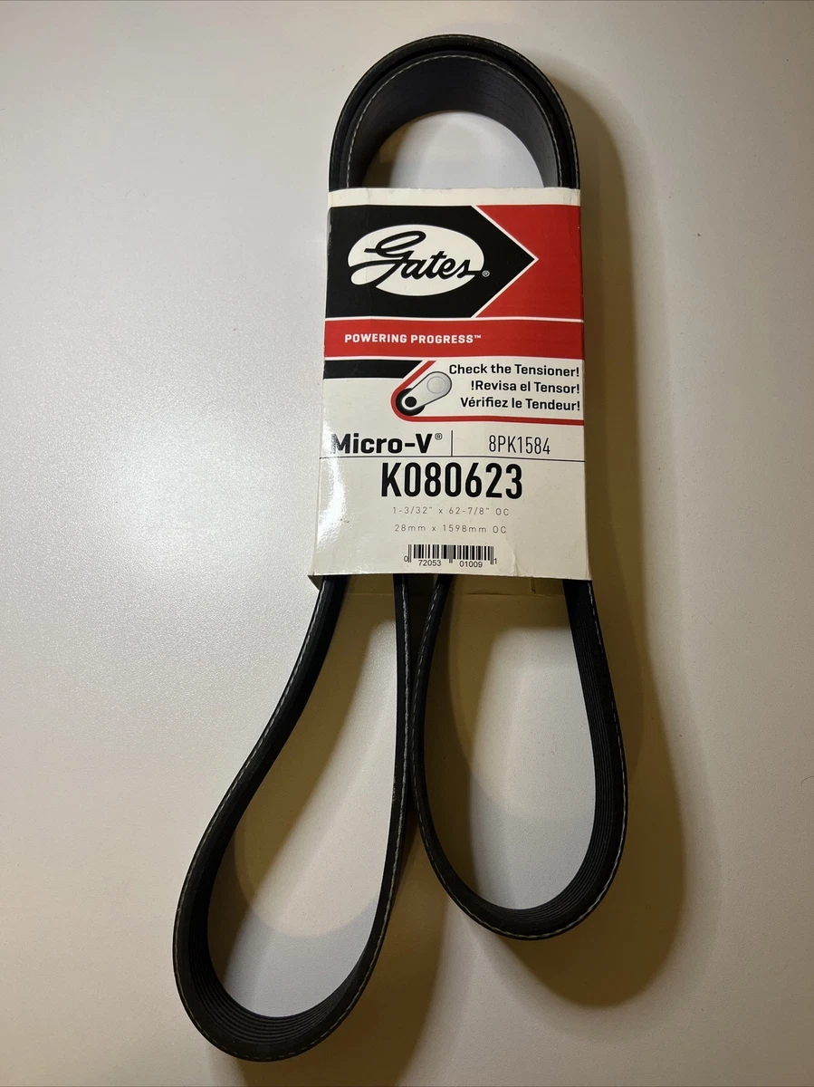 NEW Gates Serpentine Belt K080623 - 8PK1584 Premium Global OE 