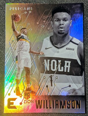 2020 Chronicles Essentials Zion Williamson ROOKIE Silver New Orleans Pelicans