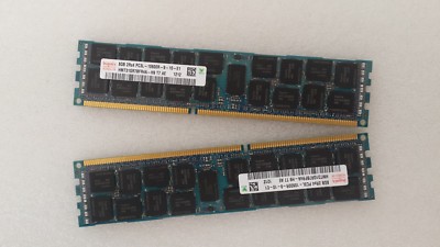 HYNIX 16GB (2x8GB) 2RX4 PC3L-10600-9-10-E1/HMT31GR7BFR4A- H9 T7 AE Server