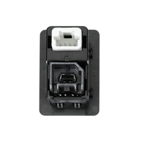 4PIN AUX Input USB Socket Port Adapter For Nissan Altima Rogue 370Z 28023-4BA0B - Picture 3 of 4