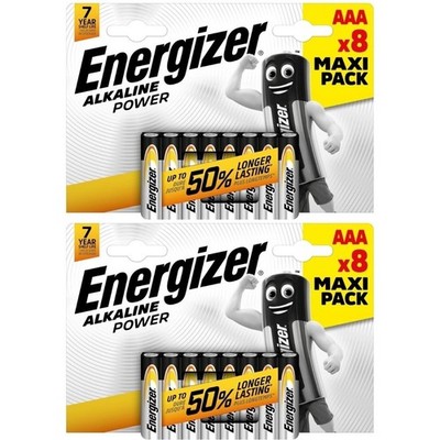 Energizer Power Max Alkaline Batterie AAA 1,5 V 800mAh Batterie Blisterpack 16ER