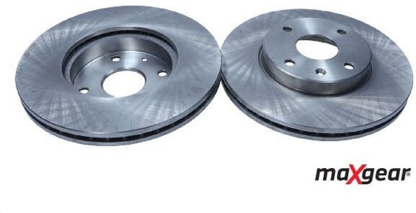 2X Bremsscheibe Maxgear 19-2329 2 Bremsscheiben Vorderachse Vorne FüR Chevrolet-image