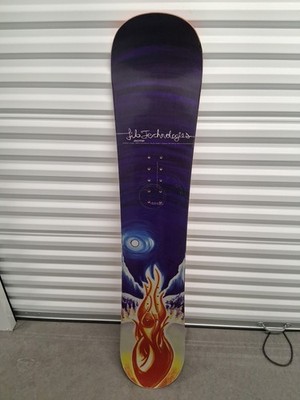 Vintage Lib Technologies ACME Trees Snowboard 109cm Made By Mervin Mfg