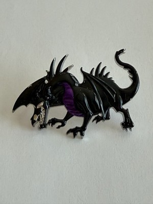 Maleficent Dragon - Metallic - 3D - Sculpted - Sleeping Beauty 2024Disney Pin A8