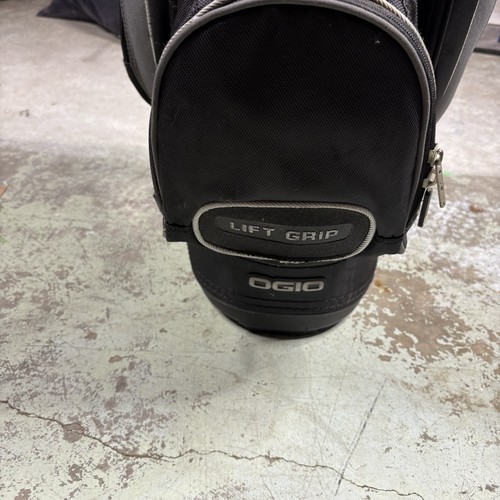 OGIO Kingpin 14-Way Divider Club Management System Cart Golf Bag Black White - Picture 8 of 14