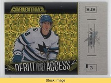 2023 Credentials Debut Ticket Access Horizontal Yellow Henry Thrun #106 READ 0b3