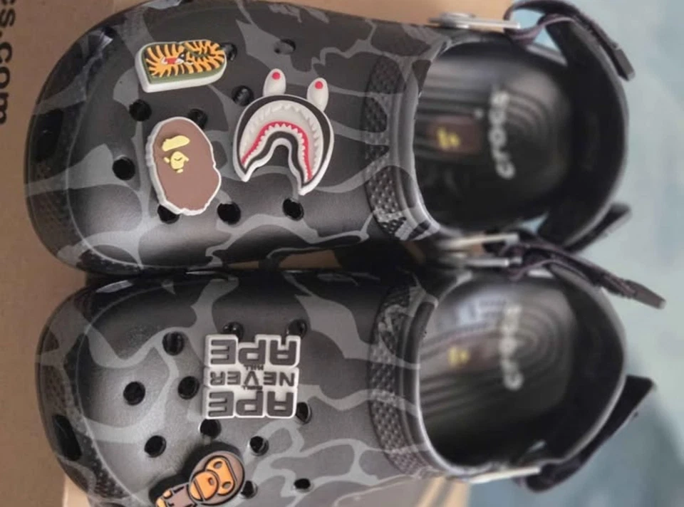 Bape x Crocs Pink, Blue & Green * UNISEX* LIMITED EDITION - Image 3 of 4