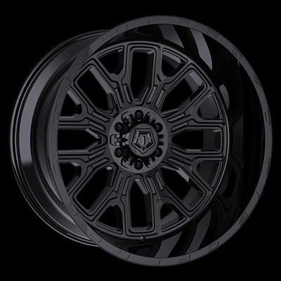TIS Wheels 560B 20x9 +0 Gloss Black 5x127 5x139.7 (QTY 1) A279659