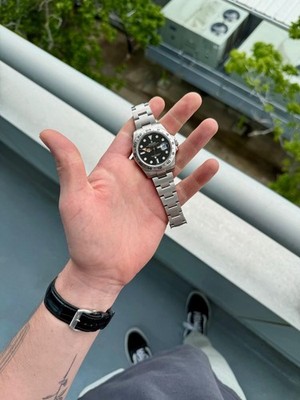 2017 Rolex Explorer II 216570 Black 42mm w/ Rolex Warranty Card | eBay