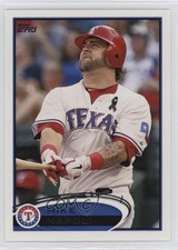 2012 Topps Factory Set Corrected Stat Line Mike Napoli #37 0h1