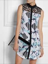 Women's Peter Pilotto for Target Sleeveless Abstract Print Dress Sz Medium NWT