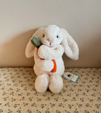Brand New Jellycat Bashful Carrot Bunny with Tags - The Perfect Gift