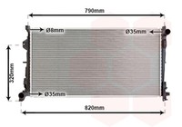 MotorküHler WasserküHler VAN Wezel 07002092 FüR Voyager RS RG Chrysler 4 CRD