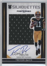2016 Panini Preferred Rookie Silhouettes 105/199 Trevor Davis #97 Auto g0n